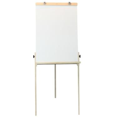 Imagem de Cavalete para Pintura, Cavalete Porta Bloco Compacto Flip Chart Quadro Branco, Premium Madeira(90x60cm)