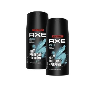 Imagem de Kit 2 Desodorante Axe Apollo Body Spray Aerosol 150ml