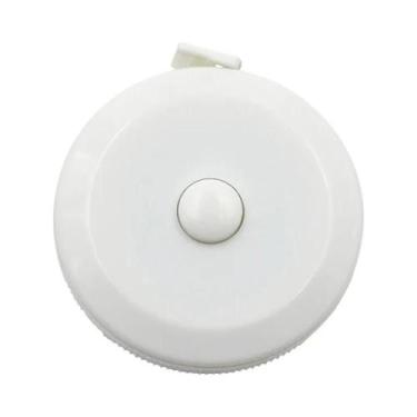 Imagem de Mini Fita Métrica Plástica Redonda De Bolso 1,5m Ferramenta De Costura