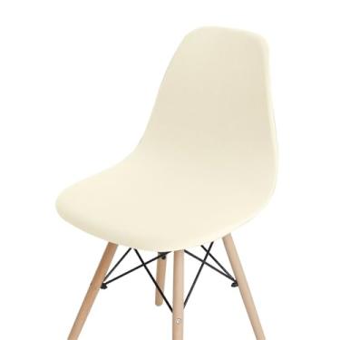 Imagem de Capas de cadeira de concha à prova d'água, capa elástica para cadeira, 1 peça, protetor de cor sólida para cadeiras, coz