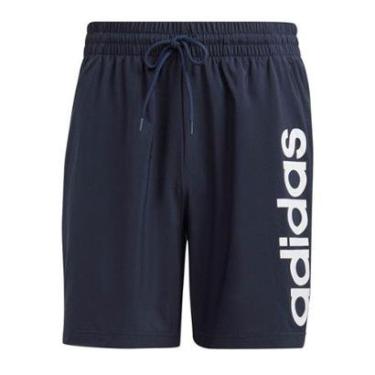 Imagem de Short Adidas Essential Chelsea Linear Preto / Branco  P-Masculino