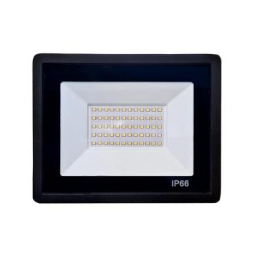 Imagem de Refletor LED Slim 30W, IP66 à Prova D'água, Luz Branca Fria 5500K, Bivolt 110-220V