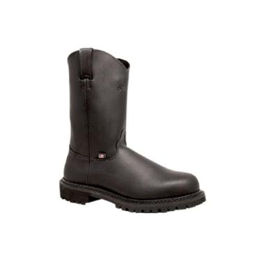 Imagem de Silverado Bota de trabalho masculina Wellington de 25,4 cm (fabricada nos EUA) 7700, Preto, 8.5 Wide
