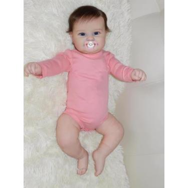 Imagem de Reborn Baby Doll Wamdoll So Truly Premie 50 cm com cabelo enraizado