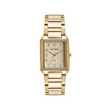 Imagem de Relógio Mondaine Feminino Analógico Dourado 32520LPMVDE1
