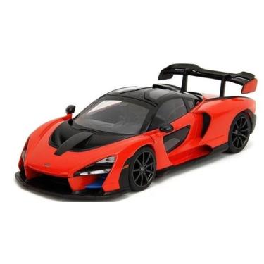 Imagem de Miniatura McLaren Senna Velozes e Furiosos 10 1:24 Jada Toys Vermelho