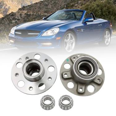 Imagem de Wyrxalon 2 peças de rolamento de roda dianteira 2093300325 compatível com Benz C230 C240 C280 C32 AMG Base C350 Luxury Sport CLK320 CLK350 CLK500 Coupe CLK55 AMG CLK6 CLK550 SLK280 SLK50 300 SLL. K350