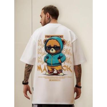 Imagem de Camisa Camiseta Streetwear Oversized Urso Estilo Coreia Y2k - crushed,