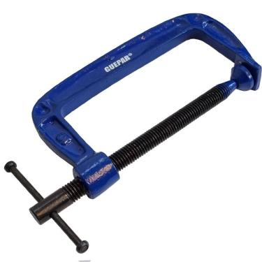 Imagem de Grampo Sargento 125Mm De Fixação Tipo C 5 Pol. Marceneiro