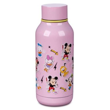 Imagem de Garrafa Inox Minnie E Amigos 325Ml Rosa Com Alça