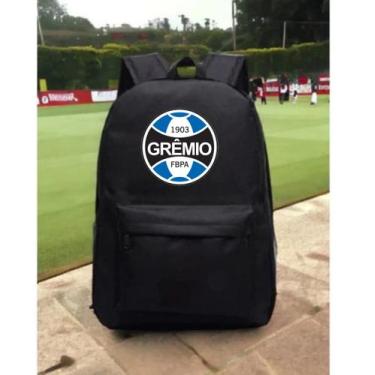 Imagem de Mochila Escolar Infantil Adolescente Media Time De Futeboll - SPORTS, 