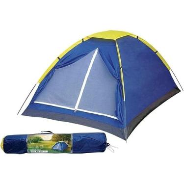 Imagem de Barraca Camping 2/4 Pessoas - Barraca De Acampamento A Prova D'Água - Barraca Camping Praia(4 Pessoas)