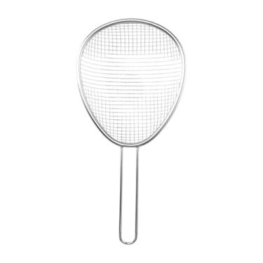 Imagem de Baoblaze Coador de cozinha Skimmer Utensílio de cozinha de aço inoxidável Coador de alimentos Colher de malha para macarrão espaguete, 16.2 X 33.2 Cm