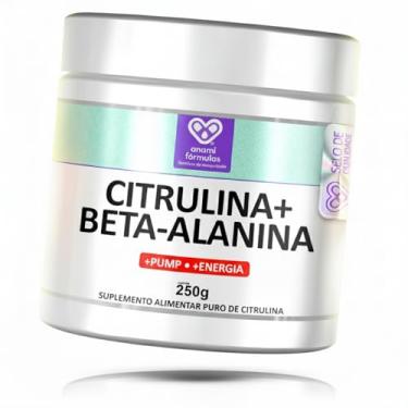 Imagem de L-citrulina + Beta-alanina - Blend 100% Puro - 250g