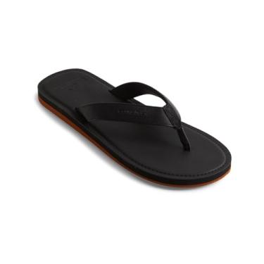 Imagem de Quiksilver Calçados Masculinos de Praia e Piscina, Preto liso Sbkm, 12