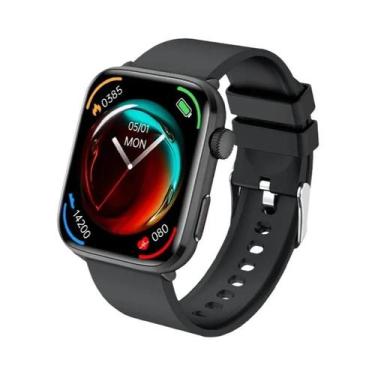 Imagem de Relógio Inteligente Masculino NFC GPS Monitor De Frequência Cardíaca P