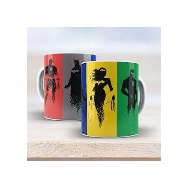 Imagem de Canecas Super Heróis - Marvel - Homem aranha - Hulk - Mulher Maravilha