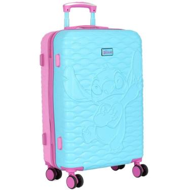 Imagem de Mala de Viagem Media STITCH PINK/AZUL Luxcel