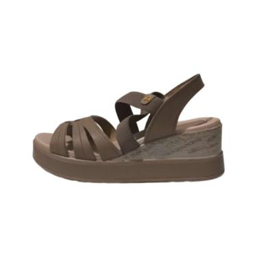 Imagem de Sandalia Pegada Feminino - Cinza