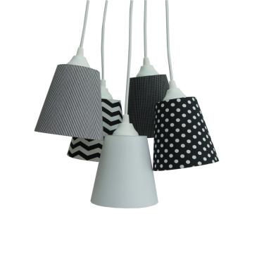 Imagem de Lustre Pendente Luminária Teto Quarto Sala Escritório Bivolt