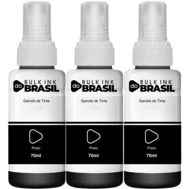 Imagem de Kit 3 Tintas Para Epson T664 L355 L365 L395 L455 L1300 L110 - Bulk Ink