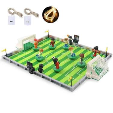 Imagem de Conjunto de blocos de construção: estádio de futebol, jogos de futebol