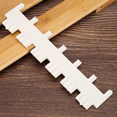 Imagem de Phefop Empurrador de Agulha Universal para Máquinas de tricô Com Palheta Prateada, Acessório Eficiente de Passo Branco de 6,5 Mm para Usuários LK360 LK150 LK100 SK860