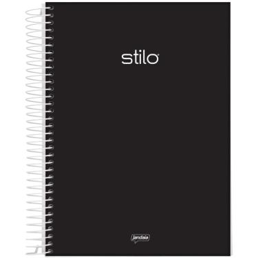 Imagem de Caderno Espiral 10 M 160Fls Stilo - Preto