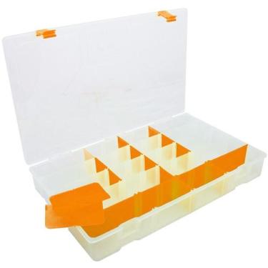 Imagem de Estojo de Pesca EP FIshing Grande para Iscas Artificiais (17 divisória