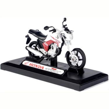 Imagem de Miniatura Moto Honda Cg Titan 150 2014 1:18 California Toys