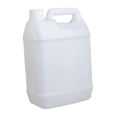 Imagem de oshhni Jarra de 4L Pp Recipiente para óleo comestível Jarra de armazenamento de água Recipiente para líquido para mistura de bebidas Lubrificantes Aplicações, Branco