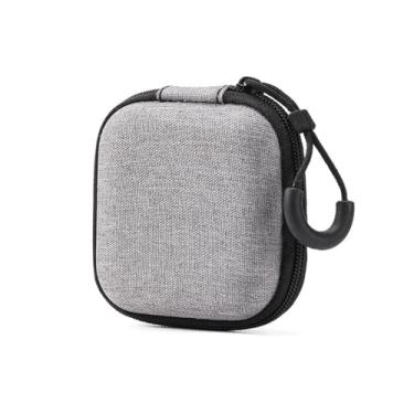 Imagem de Organizador de carregador pequeno, cabos de carregamento, capa para fone de ouvido, fone de ouvido, capa protetora rígida para transporte, bolsa quadrada