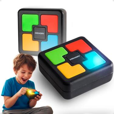 Imagem de Brinquedo Infantil Jogo da Memória Eletrônico – Luzes e Sons para Estimular Raciocínio e Concentração