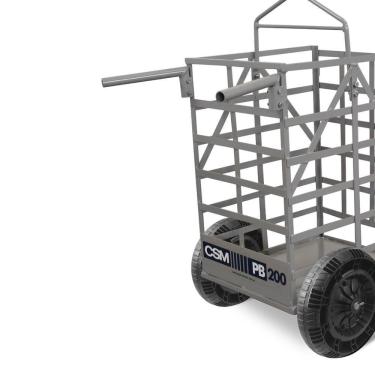Imagem de Carro Porta Blocos Transporta Até 200kg De Carga Pb 200 Csm