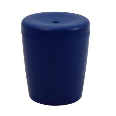Imagem de Puff Multiuso Tramontina Em Polipropileno Azul Yale 35 Cm