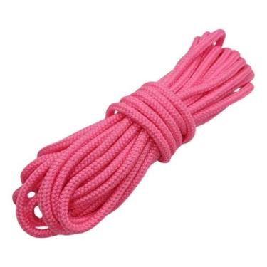 Imagem de Corda Náutica De Polipropileno 6mm Com 15 Metros (Rosa Florecente)