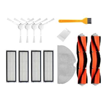 Imagem de Main Brush Side Brush HEPA Filter Mop Cloth Compatible With Xiaomi Mijia 1T 1C STYTJ01ZHM Mi Robot Vacuum-Mop SKV4093GL Parts Accessories(Set J)