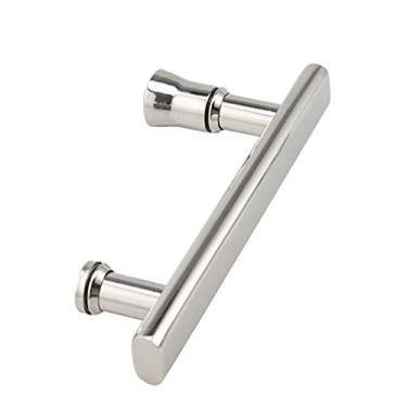 Imagem de STXYANGV Puxador de porta de vidro portas deslizantes de chuveiro peças de reposição para box de chuveiro tela puxadores de porta de banheiro internos/externos (tamanho: 440 mm)