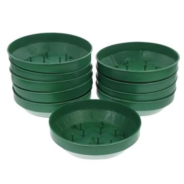 Imagem de Bandeja floral | Bandejas de espuma para arranjos de flores | 10 x placa de fixação reutilizável para decoração de festival de casamento de mesa de lama e flores