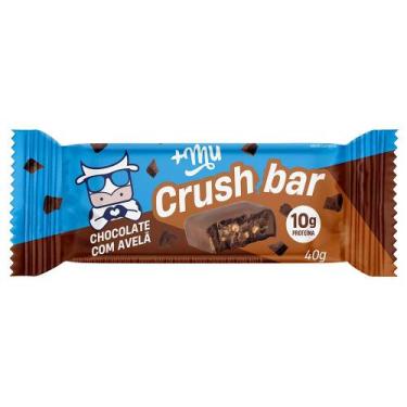 Imagem de Barrinha de Proteína Crushbar +Mu Avelã - Mais Mu, 12Un