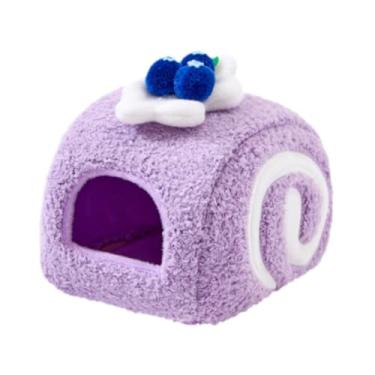 Imagem de Generic Cama para hamster, toca para porquinho-da-índia, macio e confortável para dormir no inverno, habitat ideal para furões, chinchilas e outros, Tolet