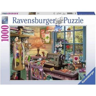 Imagem de Puzzle 1000 Peças Ateliê de Artesanato Ravensburger 12000334