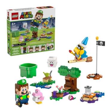 Imagem de Lego Super Mario Aventuras Com Luigi Interativo 71440 Com 210 Peças Co
