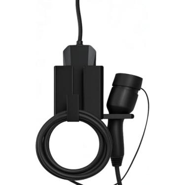 Imagem de Suporte de Parede Universal para Carregador de Carro Elétrico – Preto (13x10x7,2 cm)