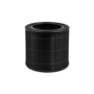 Imagem de Nispira JL-AP-TB01 Filtro de substituição para purificadores de ar AirExpect & AirExtend, HEPA verdadeiro de 3 estágios e filtro de ar de carvão ativado, 1 pacote