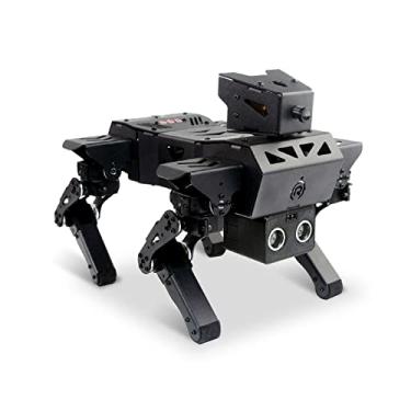 Imagem de XiaoR Geek Bionic Robot Dog Kit with Graphical Programming Module, Ultrasonic Infrared Obstacle Avoidance, LED Lights, 12 DOF Metal Mechanical Pet, Teen Adult ESP32 Education Project(Expansion Kit)