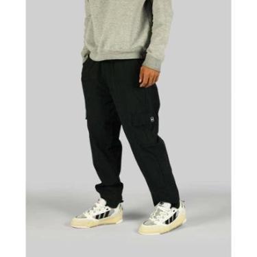 Imagem de Calça DR7 Street Cargo New Classic Tactel - Preto-Unissex