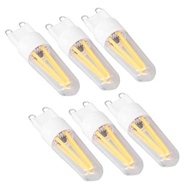 Imagem de Hyuduo Lâmpada LED G9 3W 200LM Lâmpadas de Filamento de Filamento Longo G9 Luz LED para Lustre Abajur de Teto Abajur de Mesa Sem Cintilação, Sem Zumbido, Dissipação de Calor de 360