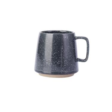 Imagem de Caneca de chá Caneca de cerâmica com fita cor gradiente, xícara café, doméstico, retrô, comercial Xícaras de café