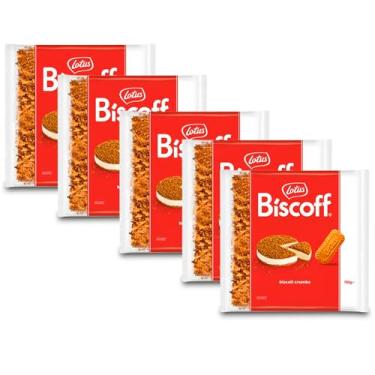 Imagem de Biscoito Lotus Biscoff Moído Crumbs Kit 5 pacotes de 750g
